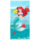 Serviette drap de bain Princesse Ariel Friends 140x70 cm - coton