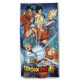 Dragon Ball Super Combat Bath Towel 140x70 cm in Cotton