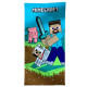 Minecraft BOOM Handtuch 140 x 70 cm - Mikrofaser