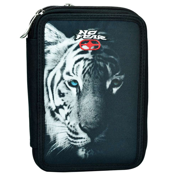 Trousse garnie No Fear Tigre 20 CM - 2 cpt