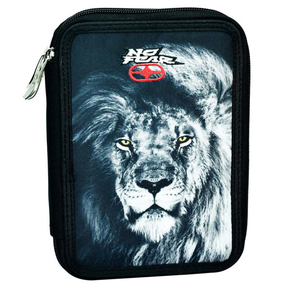 Estuche láser No Fear Lion 20 CM - 2 cpt