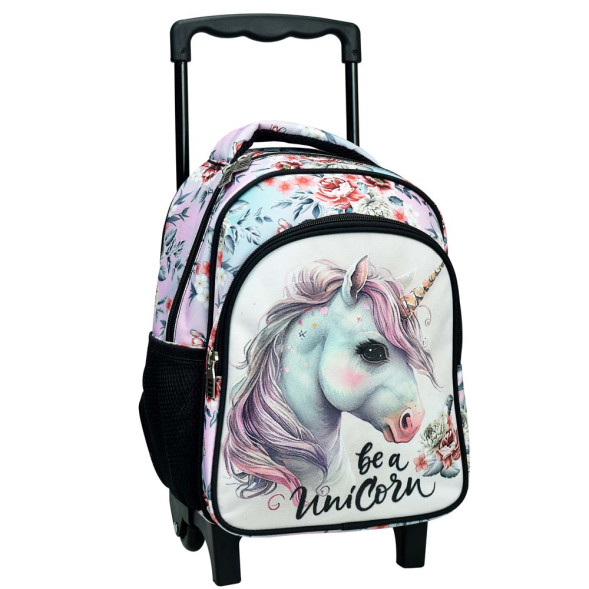 Sac à dos à roulettes Licorne Magique 30 CM Trolley maternelle