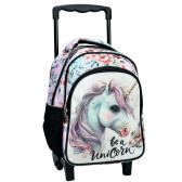 Magic Unicorn Rucksack mit Rädern 30 CM Kindergarten-Trolley