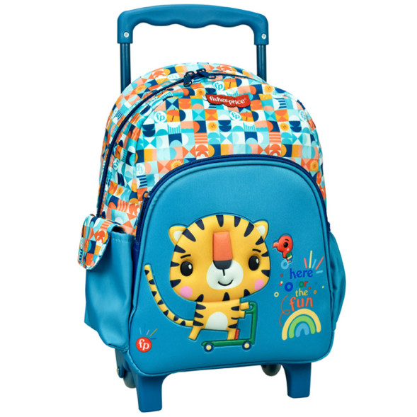 FisherPrice Frog Kindergarten Rucksack auf Rollen 30 CM