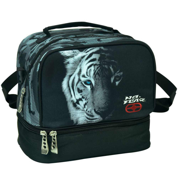 No Fear Tiger Dark Snack Bag 21 CM - lunch bag