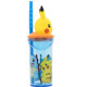 Bouteille d'Eau Pokémon 3D Distorsion en Plastique – 360 ml