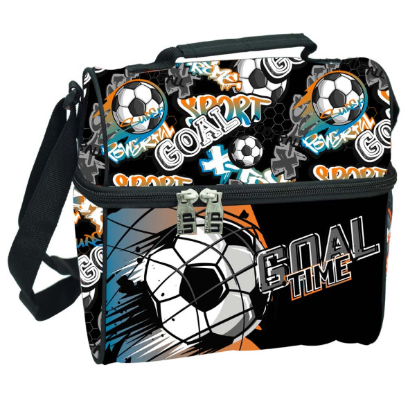 Voetbal Goal Time Snack Bag 21 CM - lunchtas