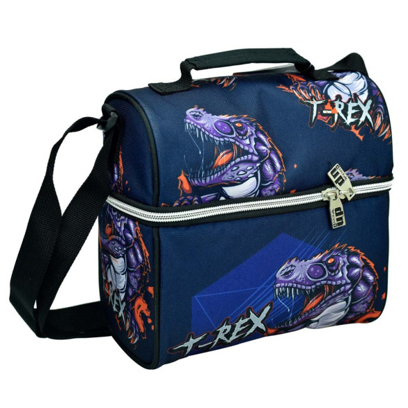 T-REX Dinosaur Snack Bag 21 CM - Borsa per il pranzo