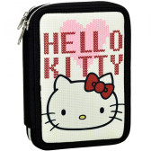 Trousse garnie Hello Kitty Sequin 20 CM - 2 cpt