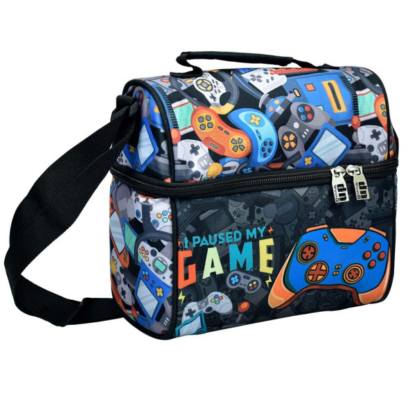 Paused My Game Snack Bag 21 CM - Lunch Bag