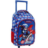 Sac à dos à roulettes Avengers Captain America 31 CM Trolley