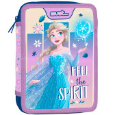 Trousse garnie Reine des neiges "Feel the spirit" Must 21 CM - 2 cpt