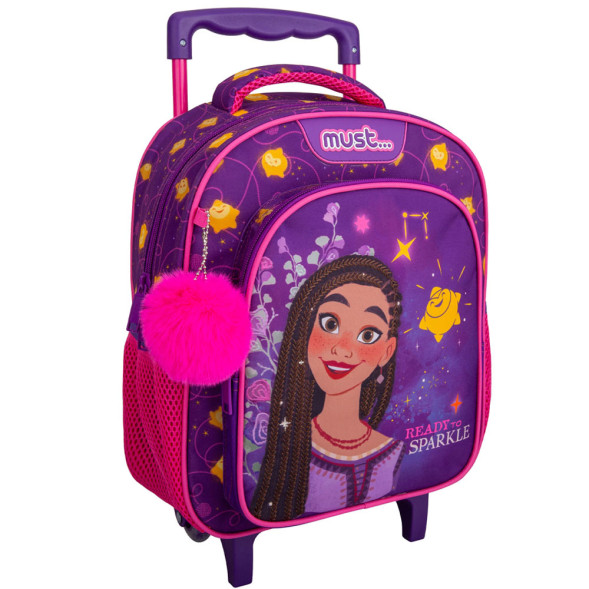 Frozen Snow Trolley Wheeled Backpack 31 CM