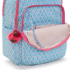 Mochila Kipling Colegio Jeans gris 42 CM