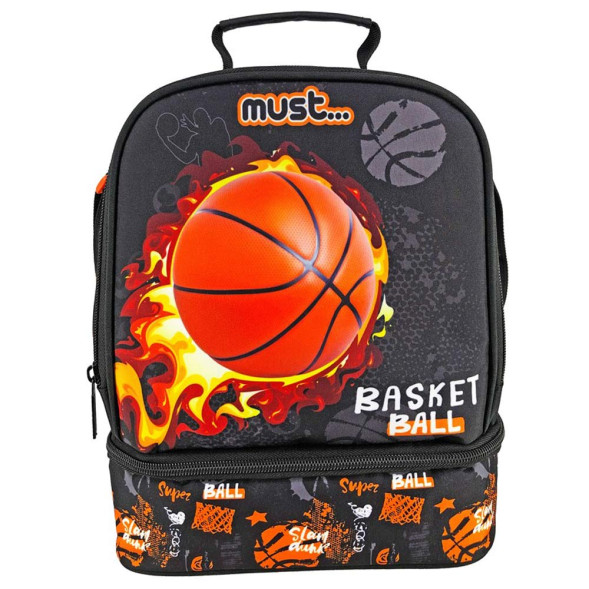 Sac goûter isotherme Fire Basketball Must 24 CM sac déjeuner