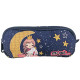 Trousse rectangulaire Girl Moon Must 21 CM - 2 Cpt