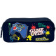 Trousse rectangulaire Game Over Must 21 CM - 2 Cpt