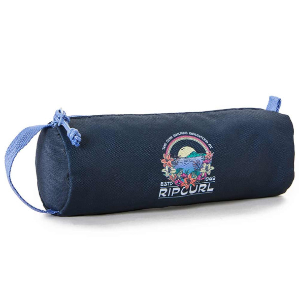 Estuche redondo Rip Curl Tucan Flora Navy 21 CM