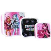 Boite goûter Monster High 3 en 1 - 12 CM