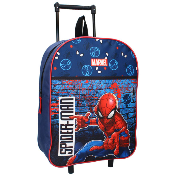 Spiderman All Around Us Wheeled Backpack 39 CM