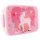 Boite goûter Licorne Love 16 CM