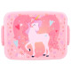 Boite goûter Licorne Love 16 CM