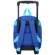 Sac à dos à roulettes Pat Patrouille bleu 3D 32 CM Cartable maternelle