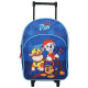 Wheeled backpack Paw Patrol blue 3D 32 CM Kindergarten schoolbag