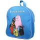 Sac à dos Goûter maternelle Barbapapa Bleu 24 CM