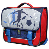 Ligue 1 Football Satchel Grey 38 CM High-End