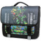 Cartable Tortue Ninja Noir 38 CM Haut de Gamme