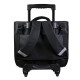 Ligue 1 Football Grey 38 CM High-End Wheeled Satchel