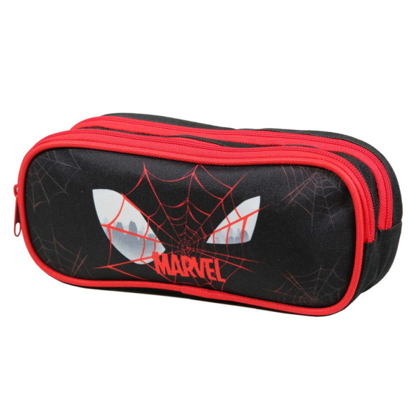 Trousse rectangulaire Marvel Spiderman 23 CM - 2 Cpt