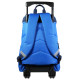 Hot Wheels Blau 45CM Premium Trolley Rucksack mit Rädern