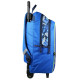 Hot Wheels Blau 45CM Premium Trolley Rucksack mit Rädern