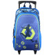 Hot Wheels Blau 45CM Premium Trolley Rucksack mit Rädern