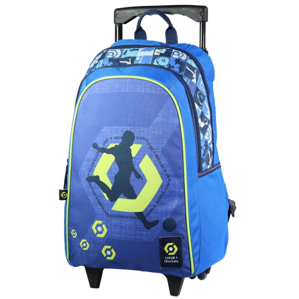 Hot Wheels Blau 45CM Premium Trolley Rucksack mit Rädern