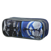 Trousse rectangulaire Star Wars Dark Vador 23 CM - 2 Cpt