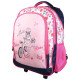 Backpack on wheels Poivre Blanc Vélo Rose 45 CM Trolley fille