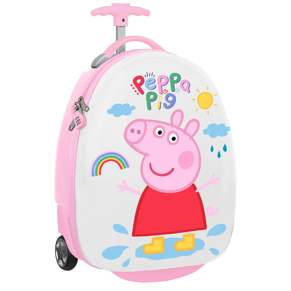 Cabin suitcase Peppa Pig Happy Days 43 CM