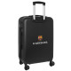 Valise moyenne FC Barcelone Noire 63 CM Haut de gamme