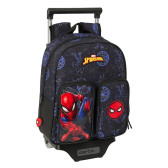 Sac à dos à roulettes Spiderman Attack 34 CM Trolley maternelle haut de gamme