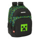 Mochila FC Barcelona Negra 42 CM - 2 Cpt