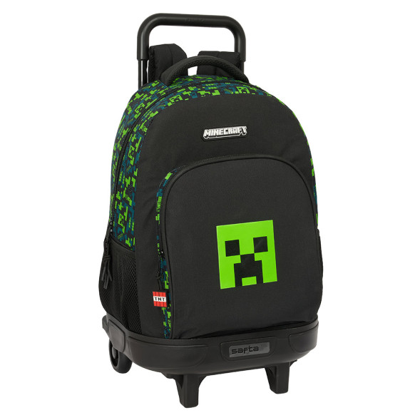 Sac à dos à roulettes Minecraft Creeper TNT - Trolley 45 CM