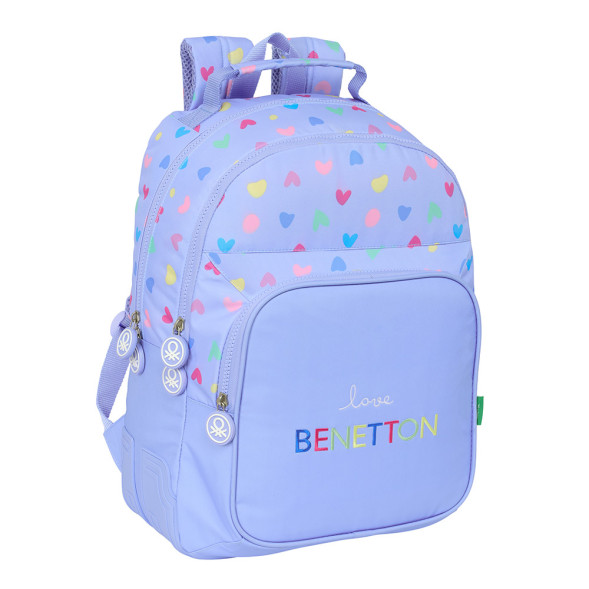 Benetton Damero Backpack 42 CM - 2 Cpt