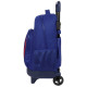 FC Barcelona Rucksack mit Rollen Blau und Rot 45 CM - High-End Trolley