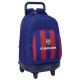 FC Barcelona Rucksack mit Rollen Blau und Rot 45 CM - High-End Trolley