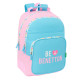 Benetton Backpack Lilac 42 CM - 2 Cpt