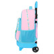 Rucksack mit Rollen Benetton Lilac - Trolley 45 CM