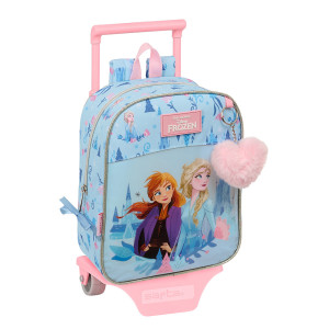 Trolley Infantil Safta FROZEN ICE MAGIC Mochila Grande Con Ruedas
